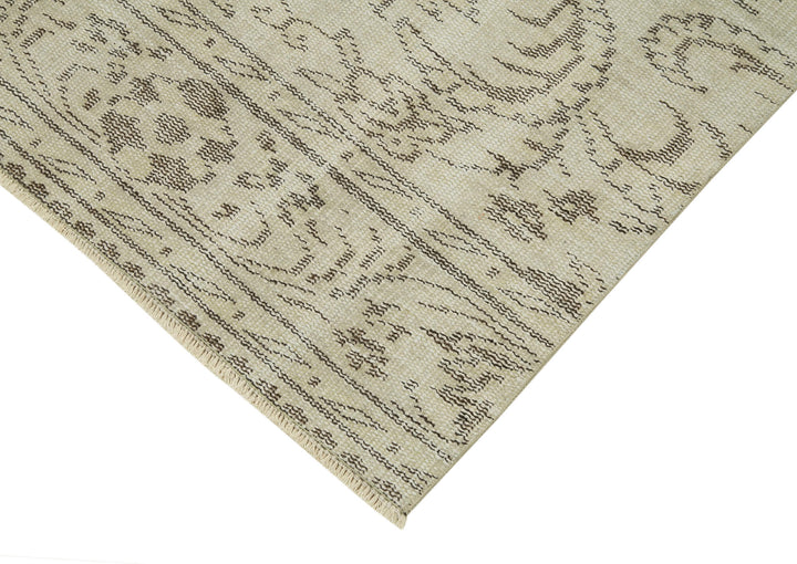 3x10 Beige Overdyed Runner Rug - 38251