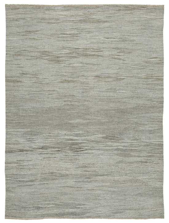 10x13 Grey Contemporary Area Rug - 38267