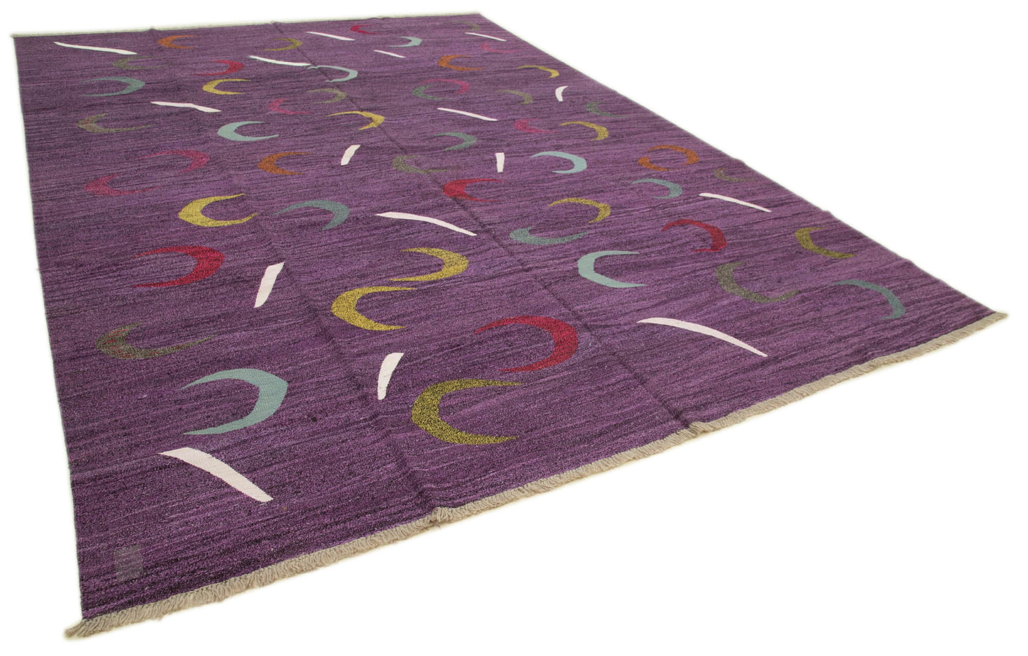 10x14 Purple Contemporary Area Rug - 38272