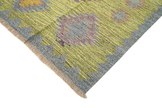 9x12 Multicolor Contemporary Area Rug - 38275