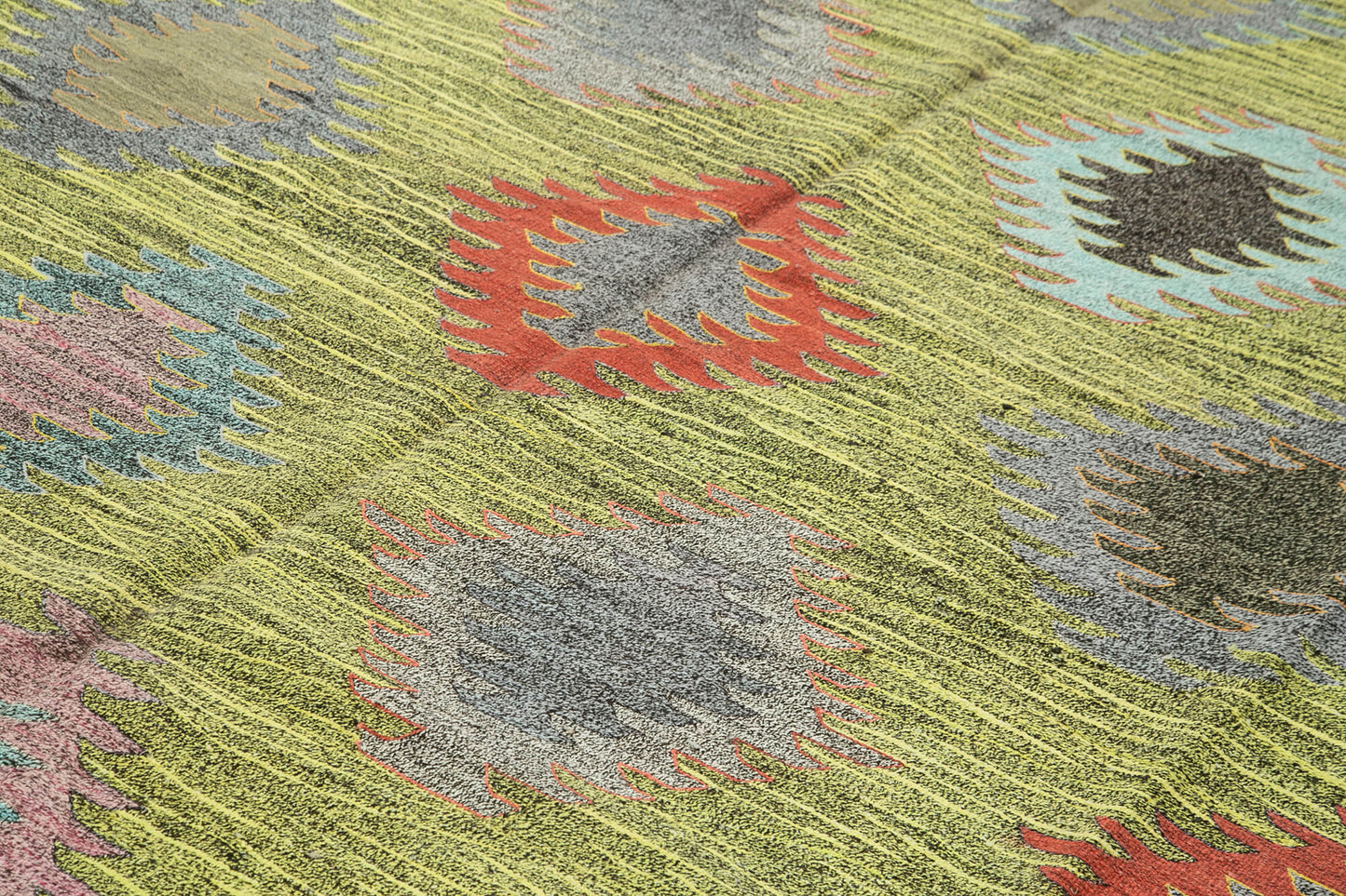 9x12 Multicolor Contemporary Area Rug - 38275