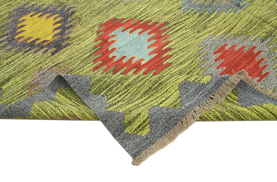 9x12 Multicolor Contemporary Area Rug - 38275