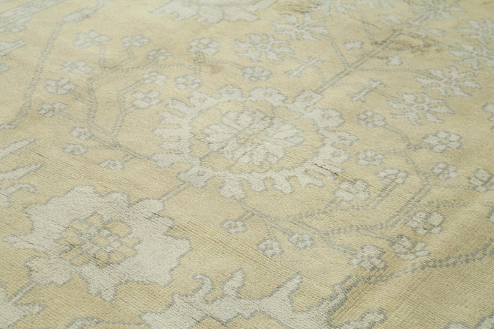 9x12 Beige Oushak Rug - 38338