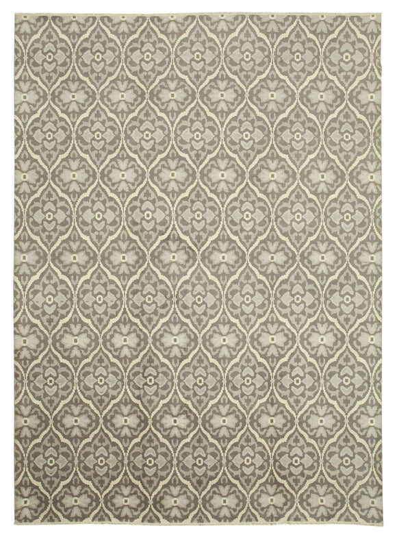 10x14 Grey Oushak Rug - 38575