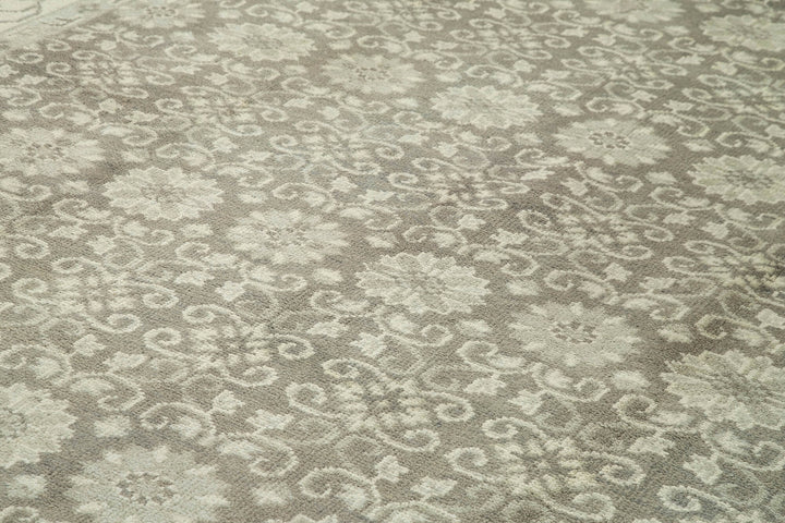 10x14 Grey Oushak Rug - 38580