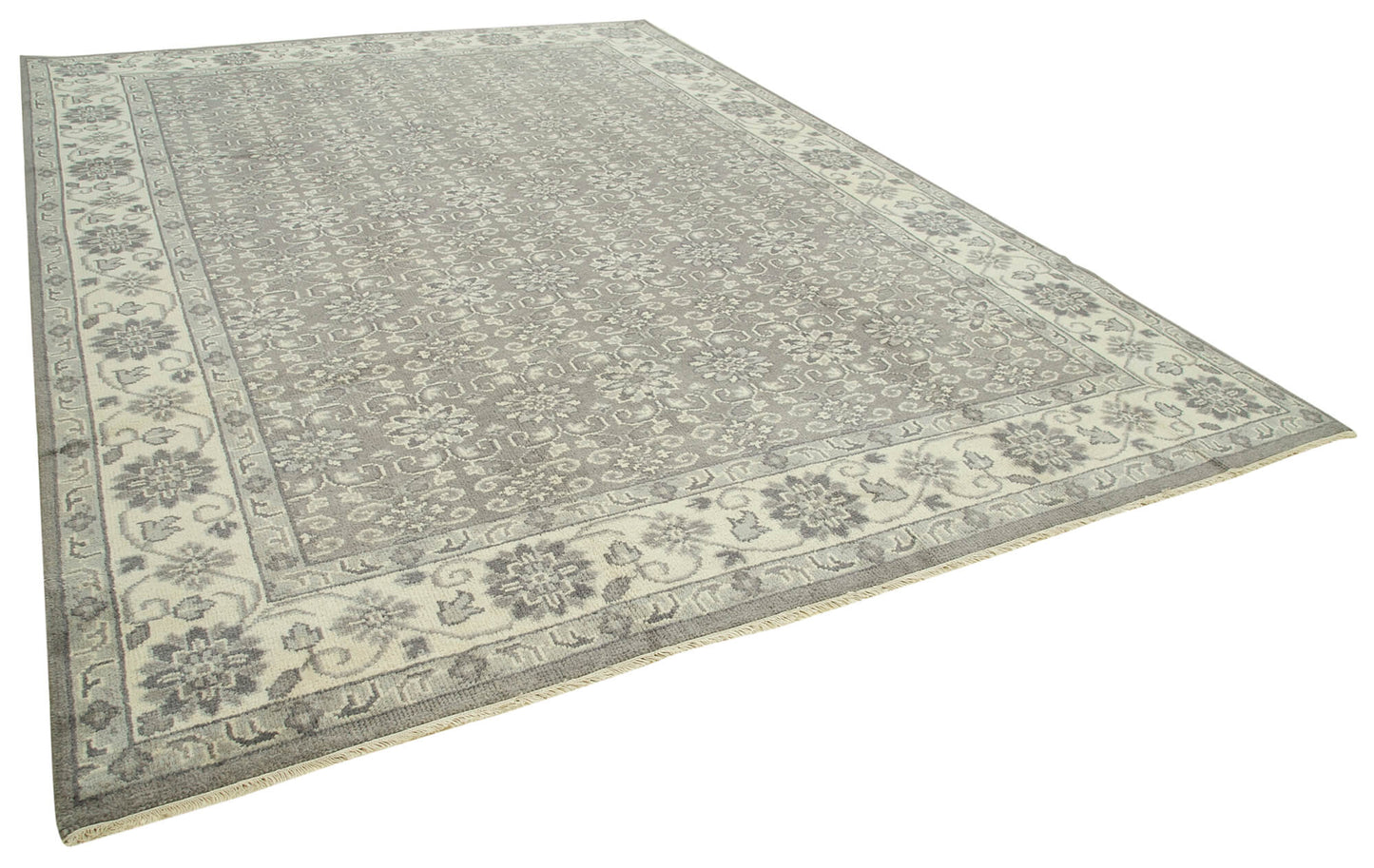 10x14 Grey Oushak Rug - 38581