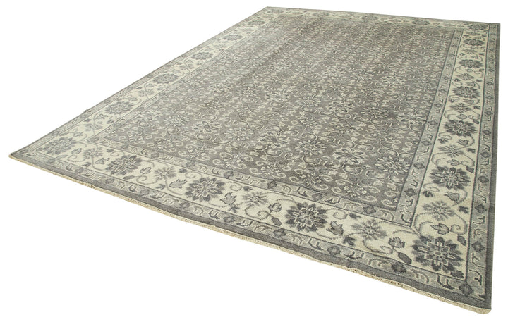 10x14 Grey Oushak Rug - 38581