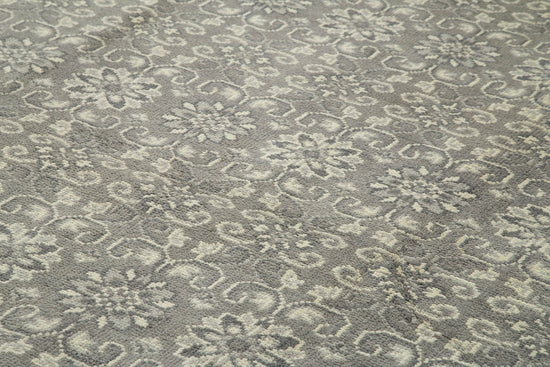 10x14 Grey Oushak Rug - 38581