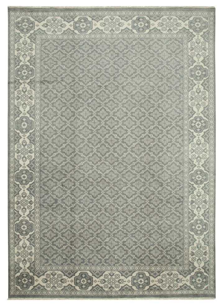 10x14 Grey Oushak Rug - 38584