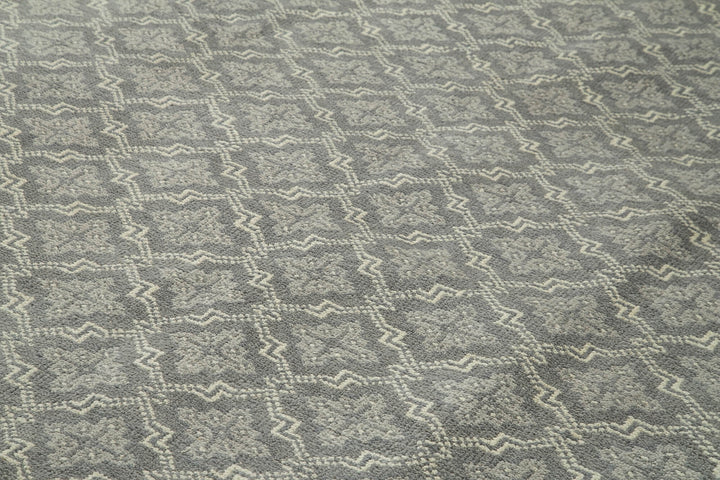 10x14 Grey Oushak Rug - 38584