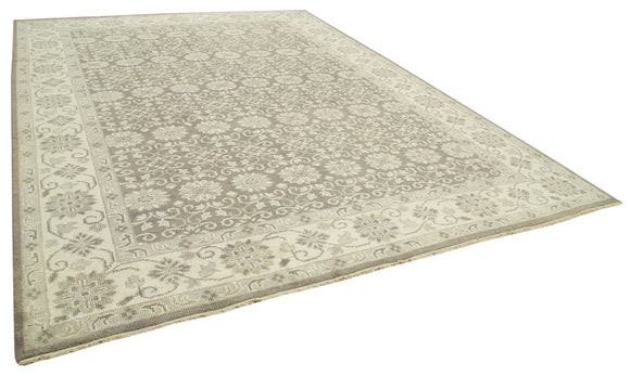 10x14 Beige Oushak Rug - 38586