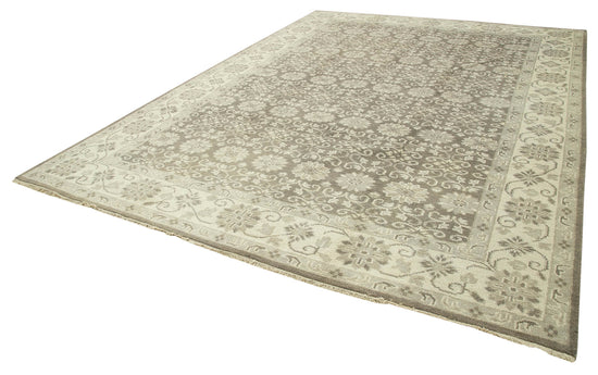 10x14 Beige Oushak Rug - 38586