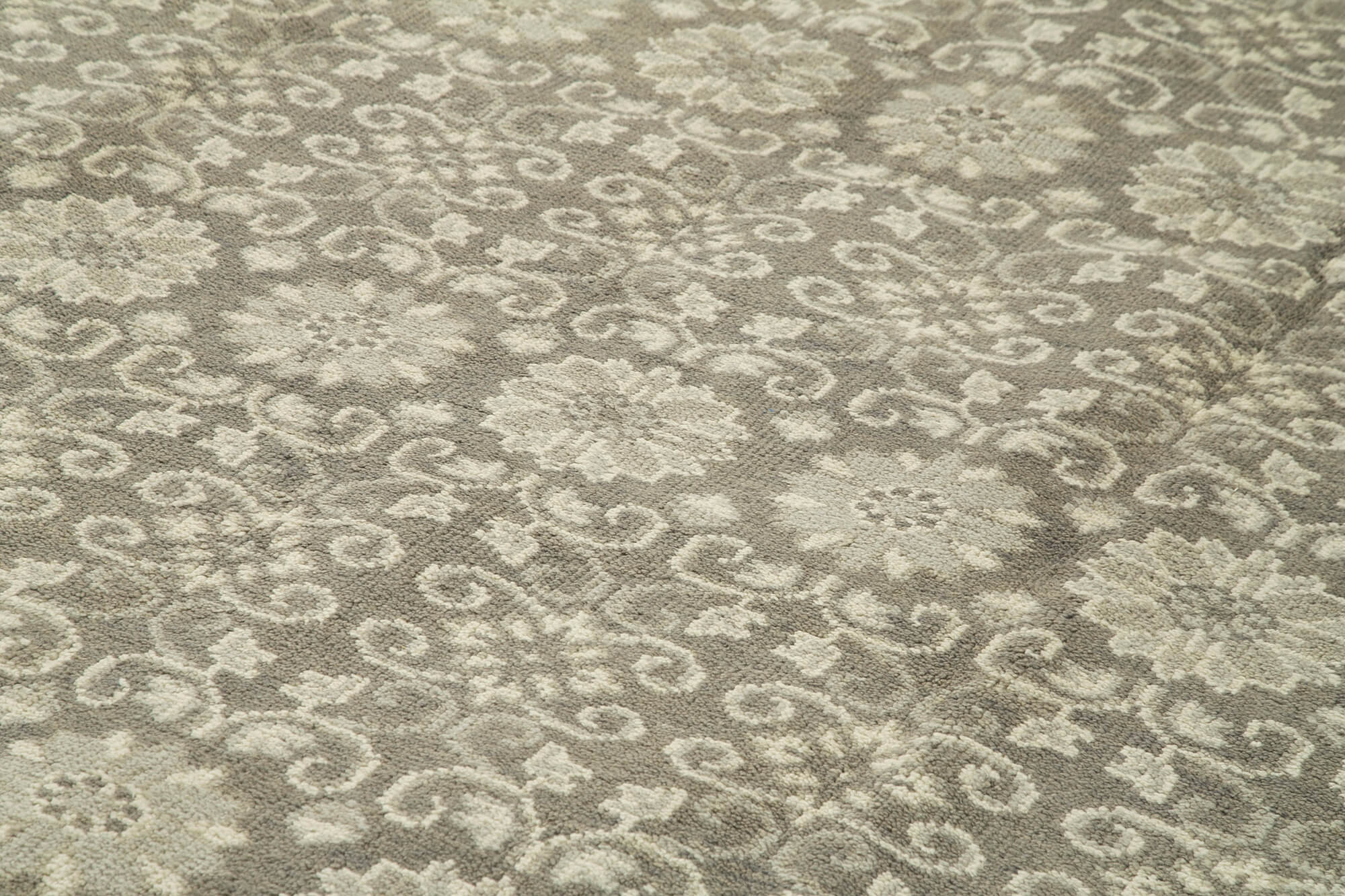 10x14 Beige Oushak Rug - 38586