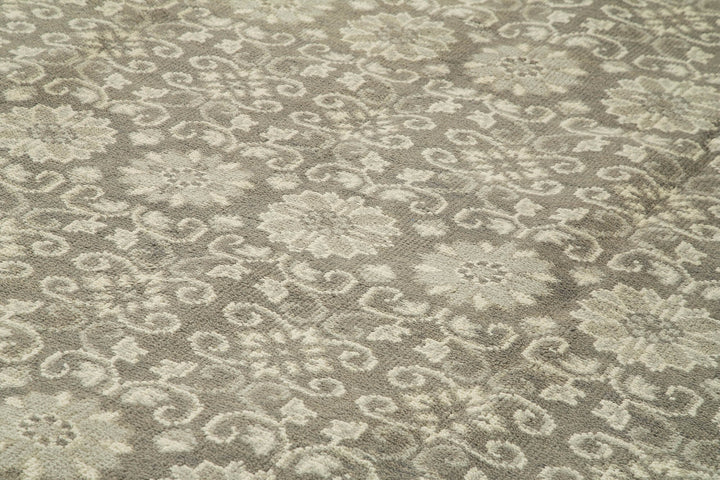 10x14 Beige Oushak Rug - 38586