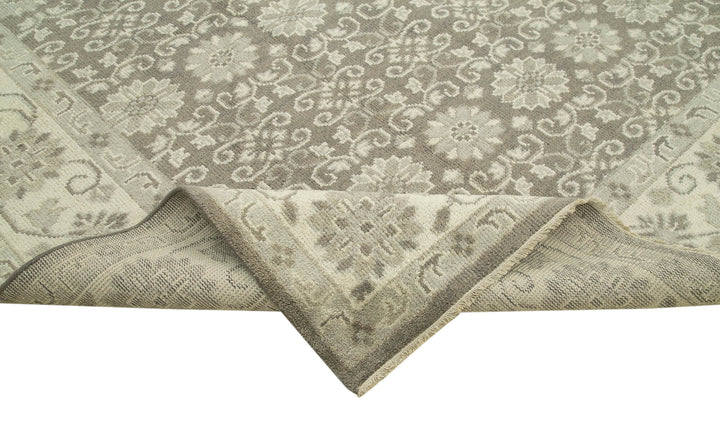 10x14 Beige Oushak Rug - 38586