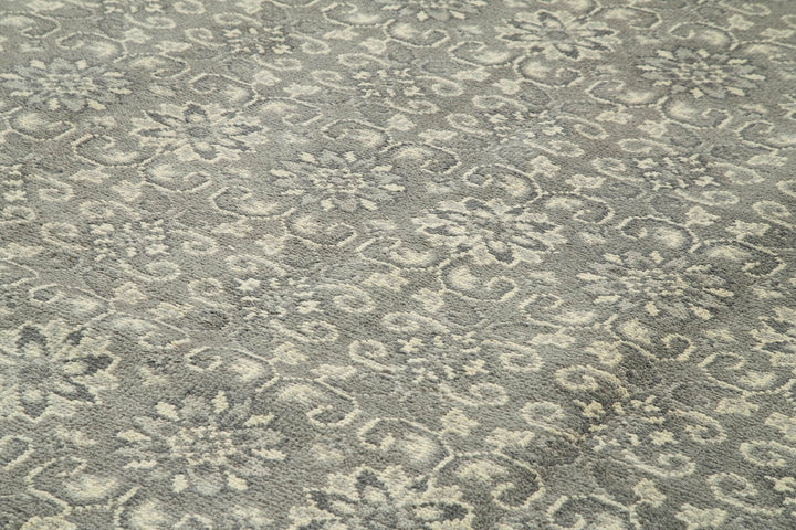 10x14 Grey Oushak Rug - 38587