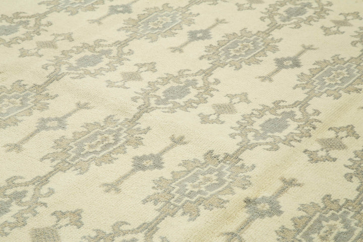 10x14 Beige Oushak Rug - 38593