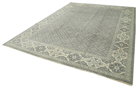 9x12 Grey Oushak Rug - 38598