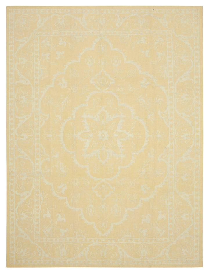 9x12 Yellow Oushak Rug - 38607