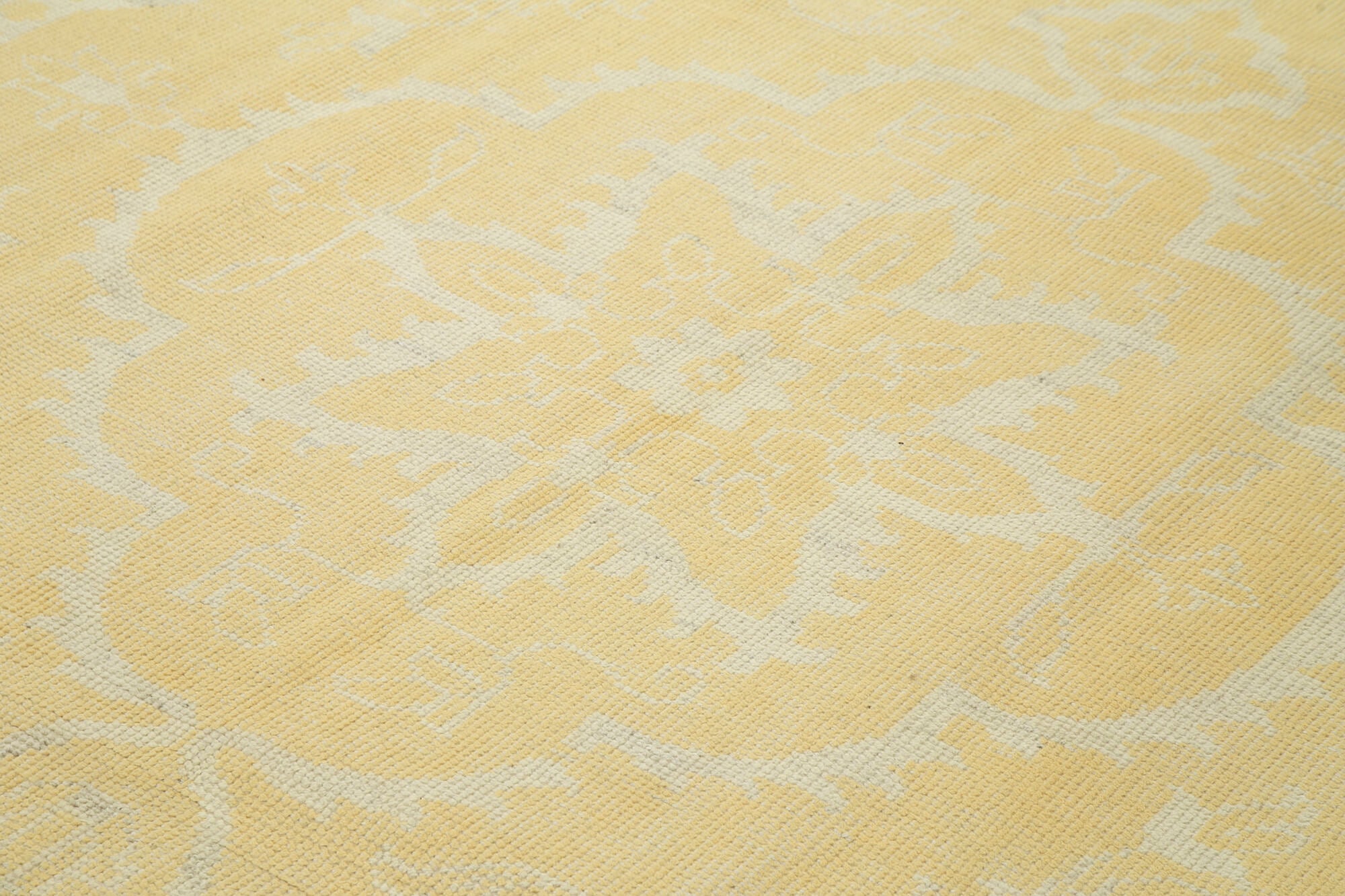 9x12 Yellow Oushak Rug - 38607