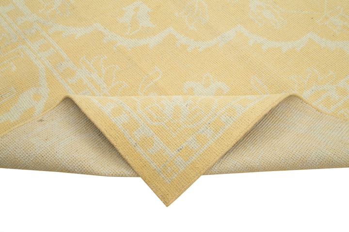 9x12 Yellow Oushak Rug - 38607