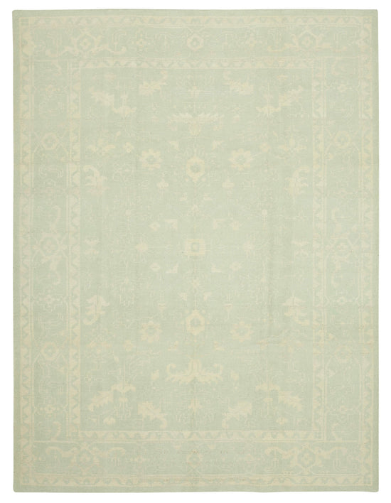 9x12 Beige Oushak Rug - 38609
