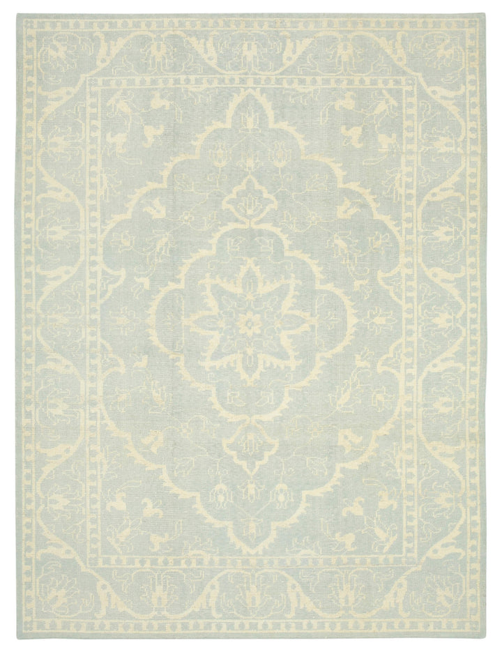 9x12 Beige Oushak Rug - 38611