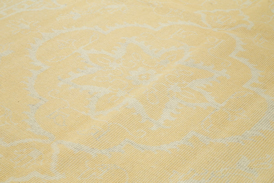 9x12 Yellow Oushak Rug - 38616