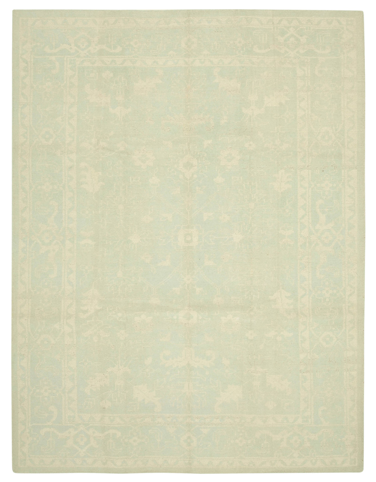 9x12 Beige Oushak Rug - 38617