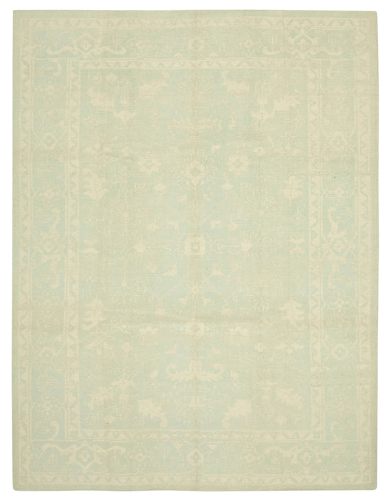 9x12 Beige Oushak Rug - 38617