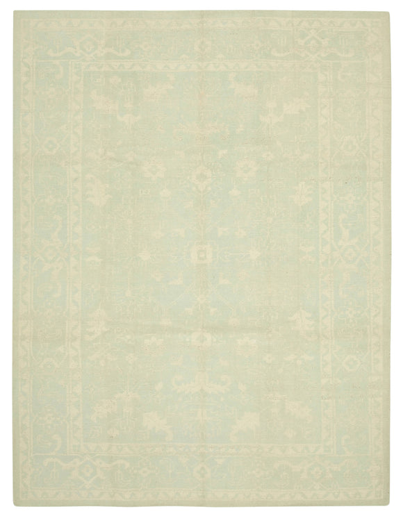 9x12 Beige Oushak Rug - 38617