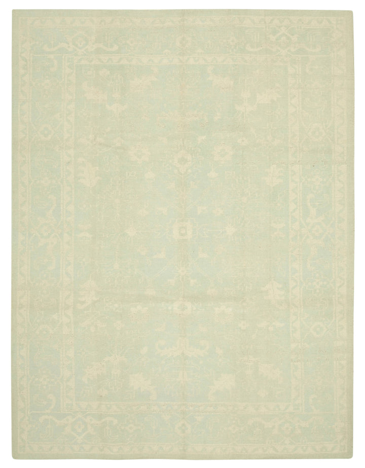9x12 Beige Oushak Rug - 38617