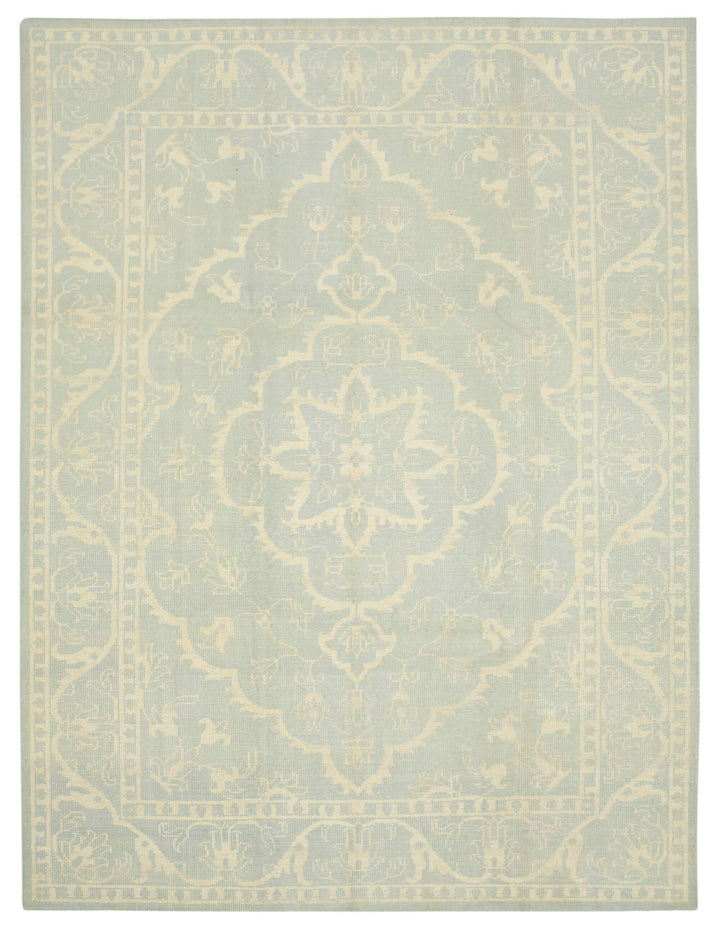 9x12 Beige Oushak Rug - 38618