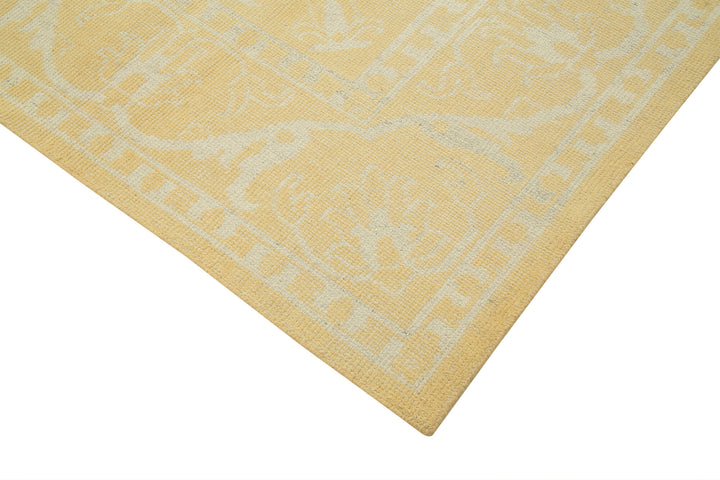 9x12 Yellow Oushak Rug - 38619
