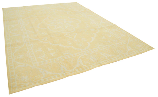 9x12 Yellow Oushak Rug - 38621