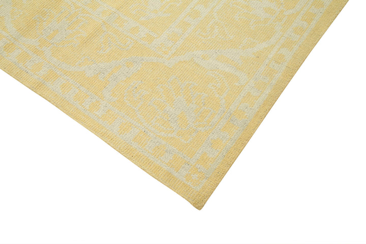 9x12 Yellow Oushak Rug - 38621