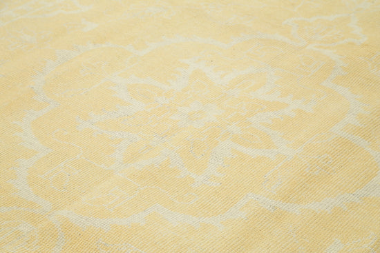 9x12 Yellow Oushak Rug - 38621