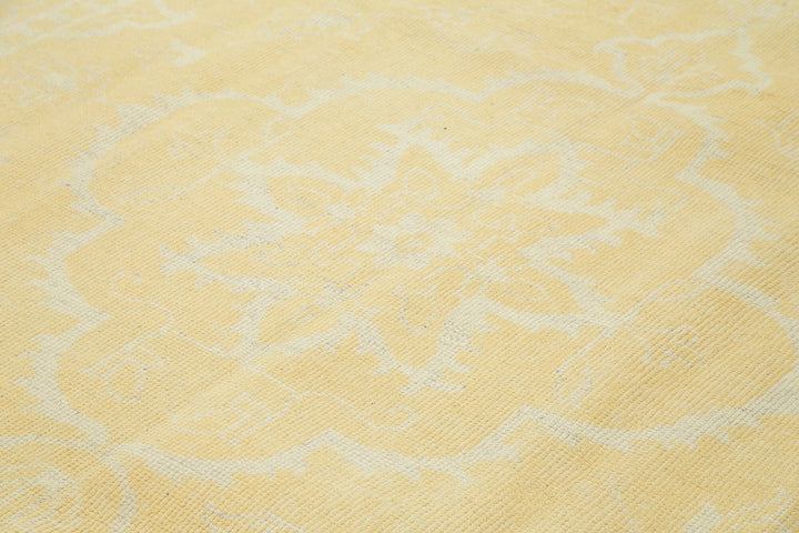 9x12 Yellow Oushak Rug - 38621