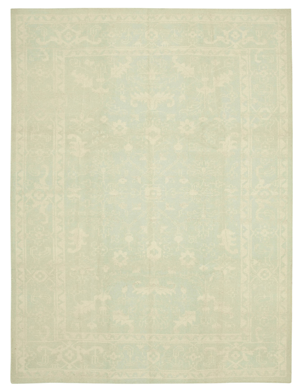 9x12 Beige Oushak Rug - 38623