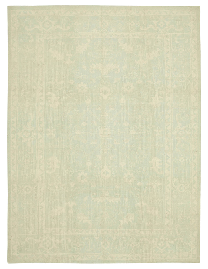 9x12 Beige Oushak Rug - 38623