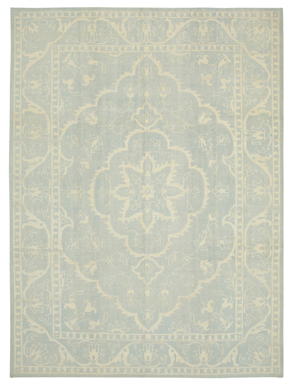 9x12 Beige Oushak Rug - 38624