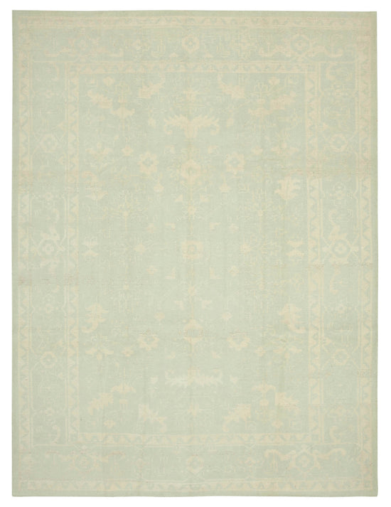 9x12 Beige Oushak Rug - 38625