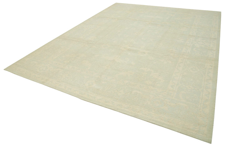 9x12 Beige Oushak Rug - 38625