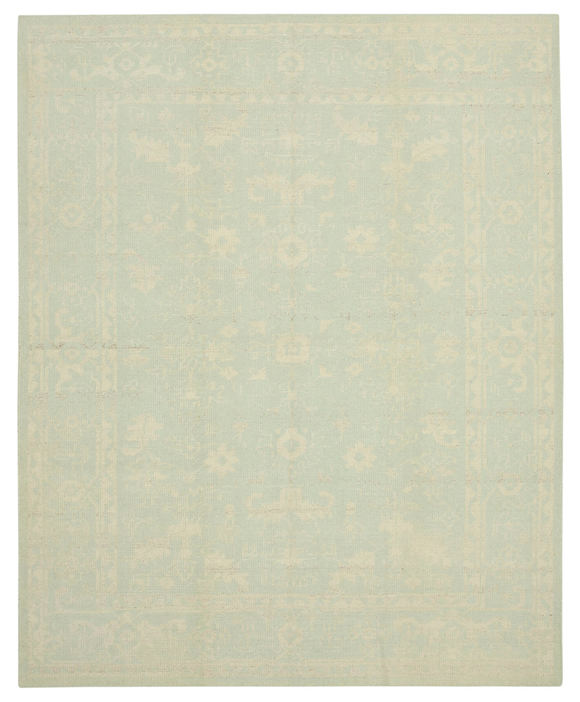 8x10 Beige Oushak Rug - 38626