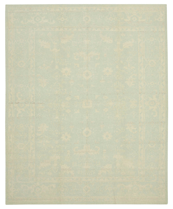 8x10 Beige Oushak Rug - 38626