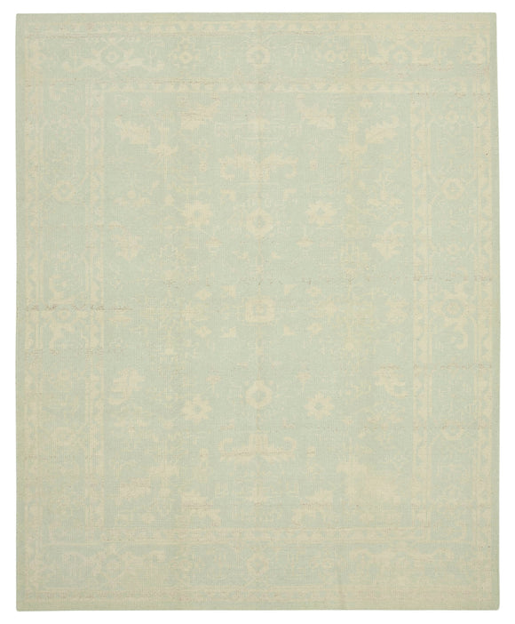 8x10 Beige Oushak Rug - 38626