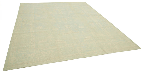 8x10 Beige Oushak Rug - 38626