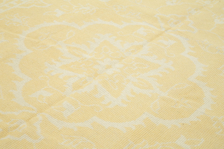 8x10 Yellow Oushak Rug - 38628