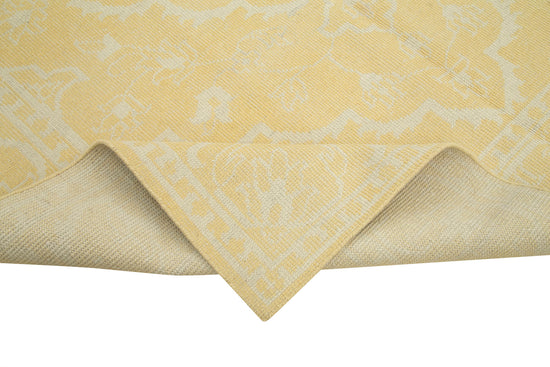 8x10 Yellow Oushak Rug - 38628