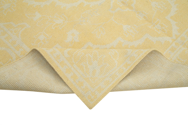 8x10 Yellow Oushak Rug - 38628